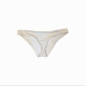 Victoria’s Secret Silver Bikini Bottoms